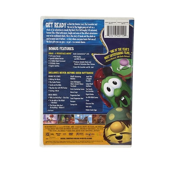 Jonah A VeggieTales Movie Collectors Edition DVD - Picture 3 of 5